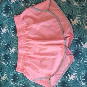 Pink running/athletic shorts